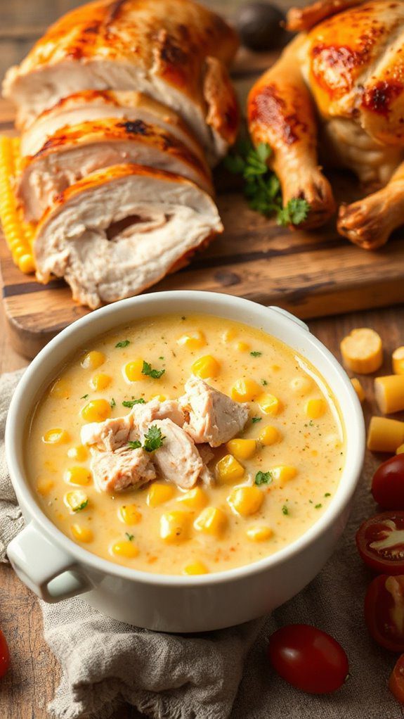 savory chicken corn soup savory chicken corn soup