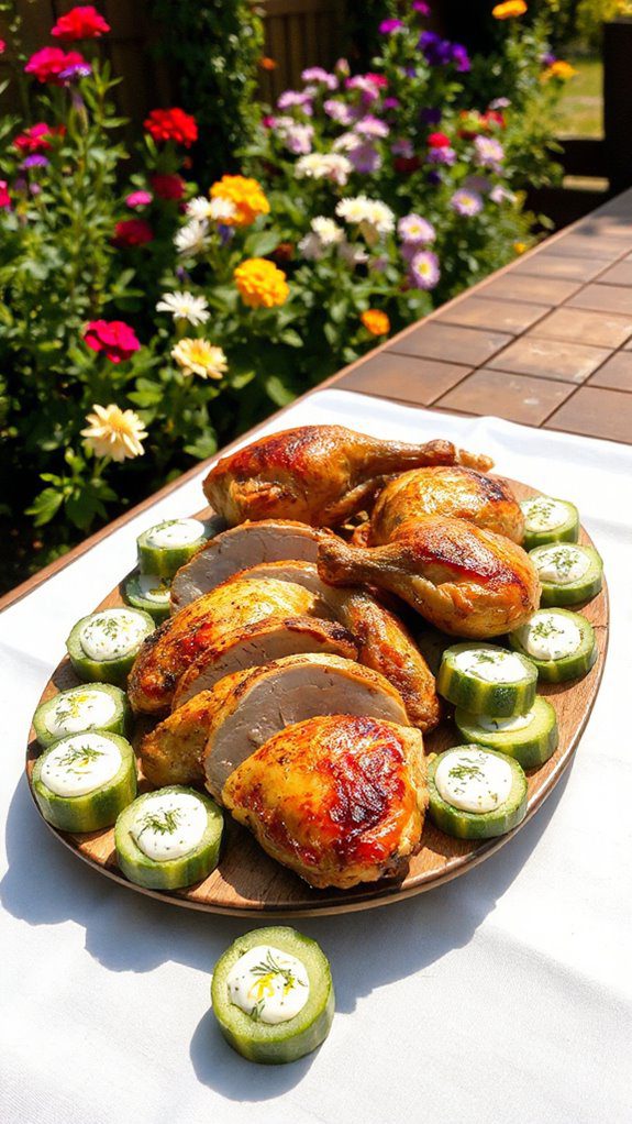 savory chicken cucumber appetizers savory chicken cucumber appetizers