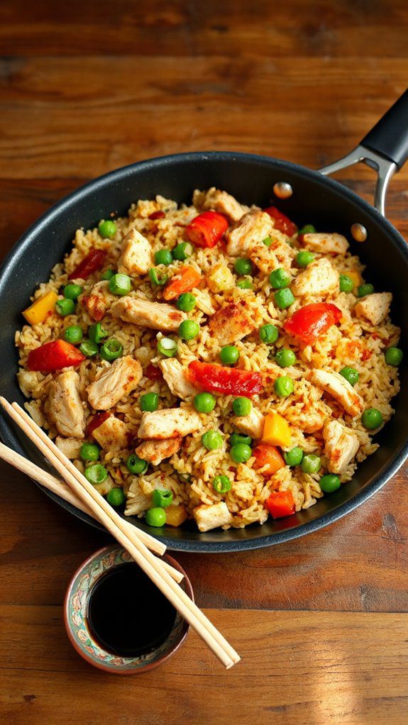 savory chicken rice dish