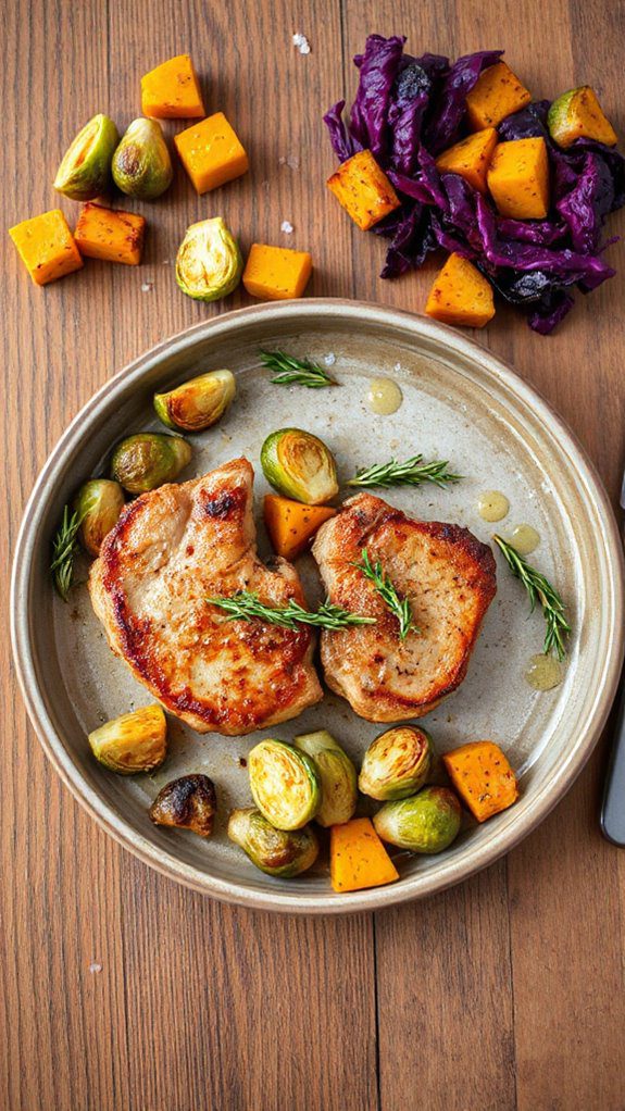 savory citrus seasoned pork chops
