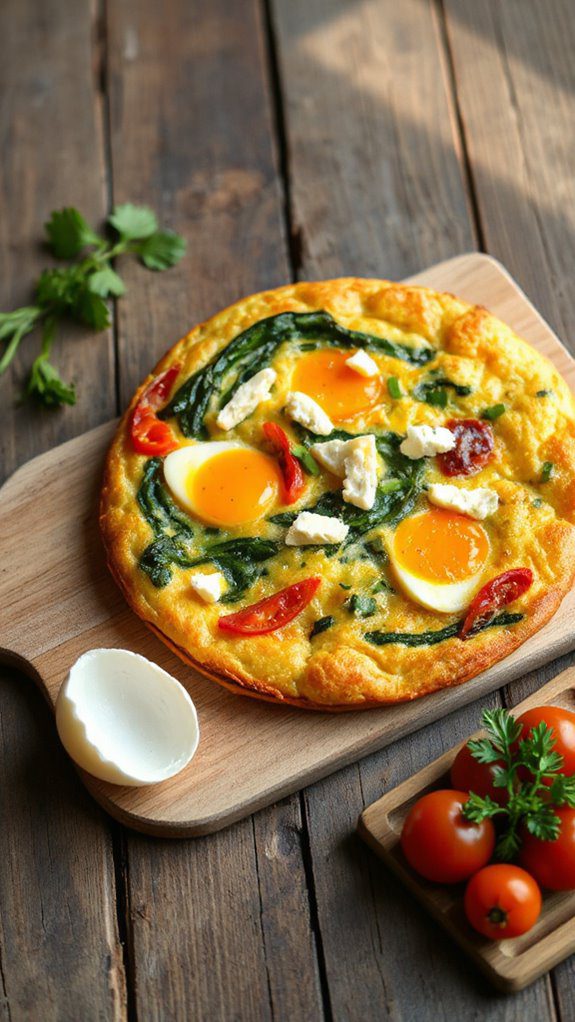 savory egg frittata recipe savory egg frittata recipe