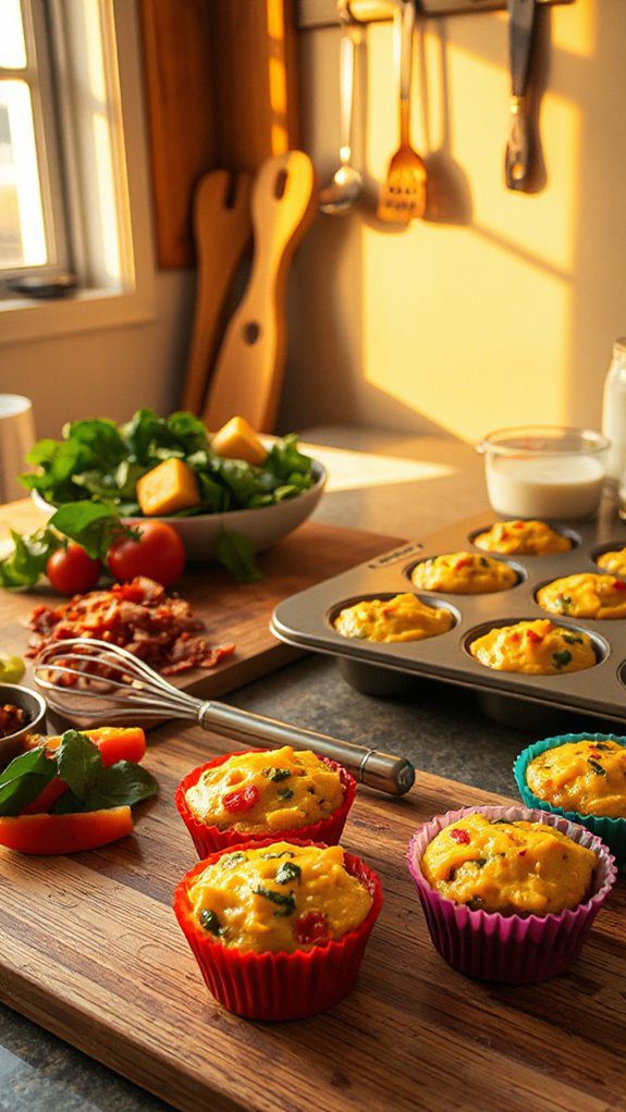 savory egg muffins recipe