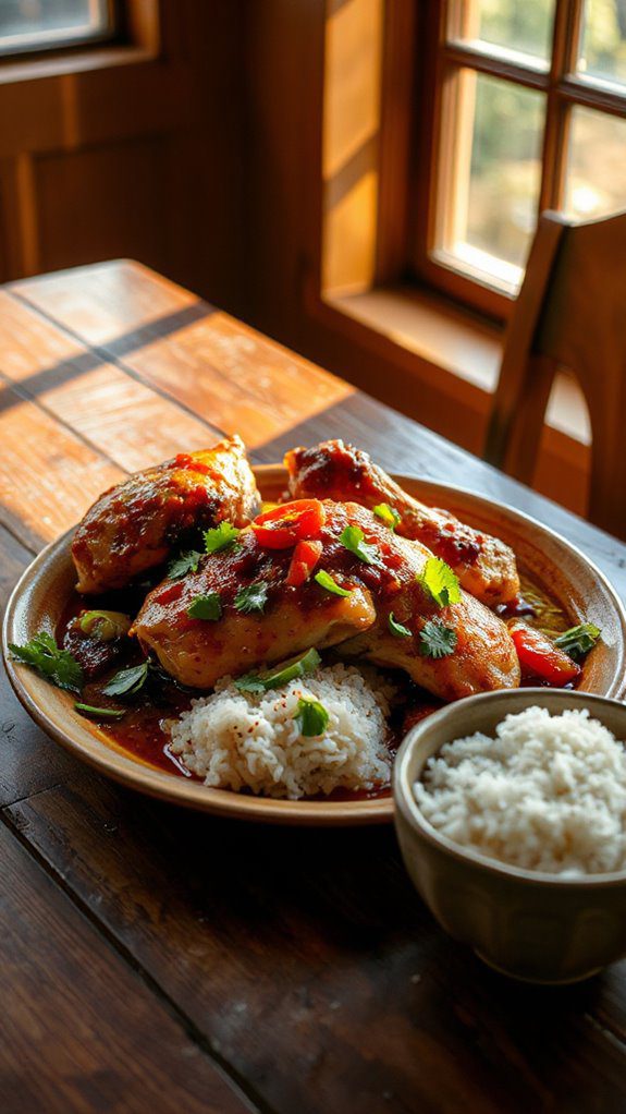 savory filipino chicken stew