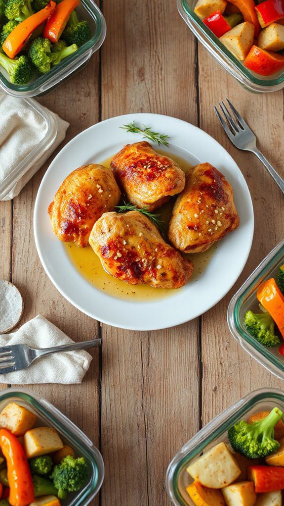 savory garlic butter thighs savory garlic butter thighs