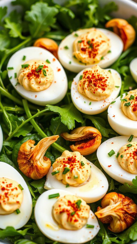 savory garlic herb eggs savory garlic herb eggs