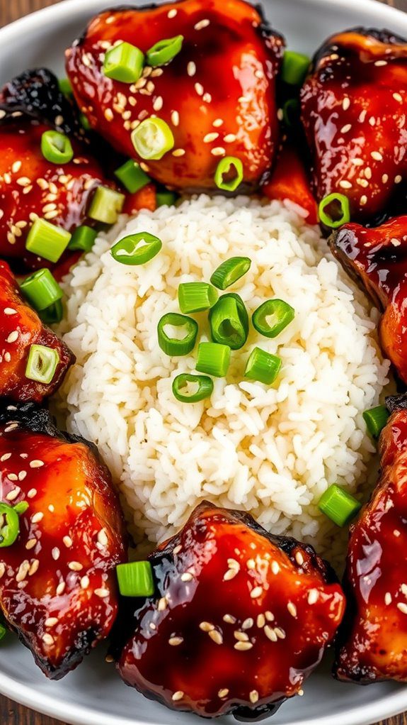 savory grilled chicken thighs