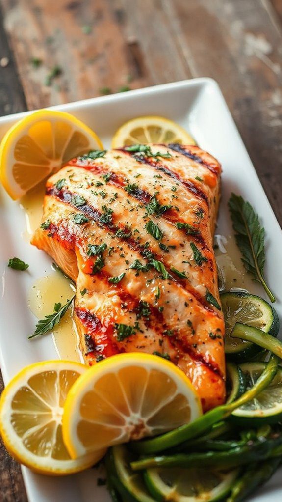 savory grilled salmon recipe