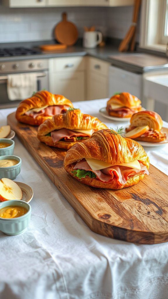 savory ham and cheese