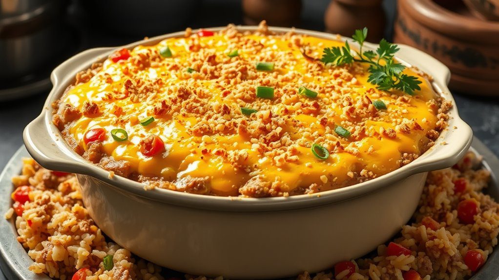 savory hamburger rice dish savory hamburger rice dish