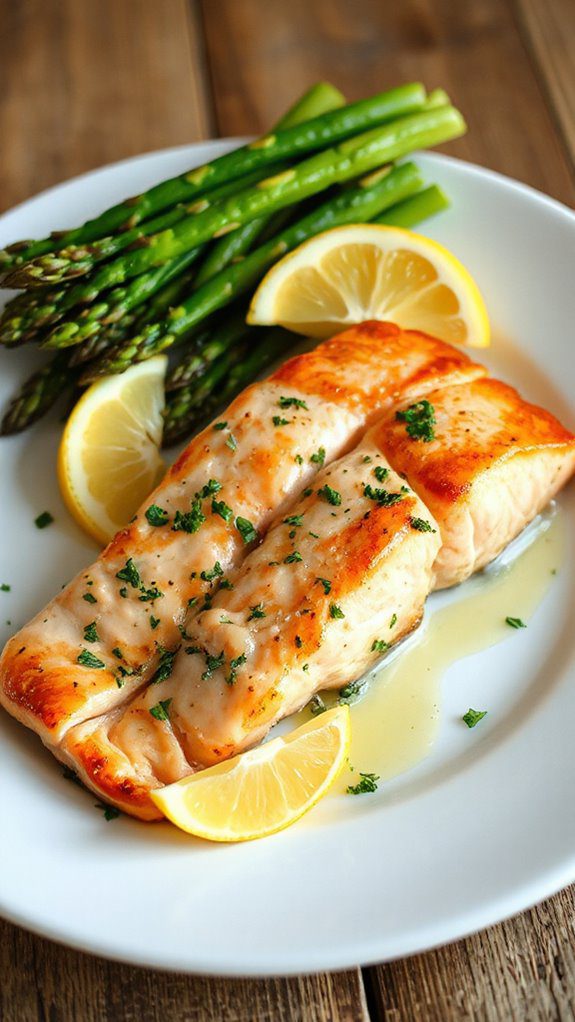 savory herb infused salmon dish savory herb infused salmon dish