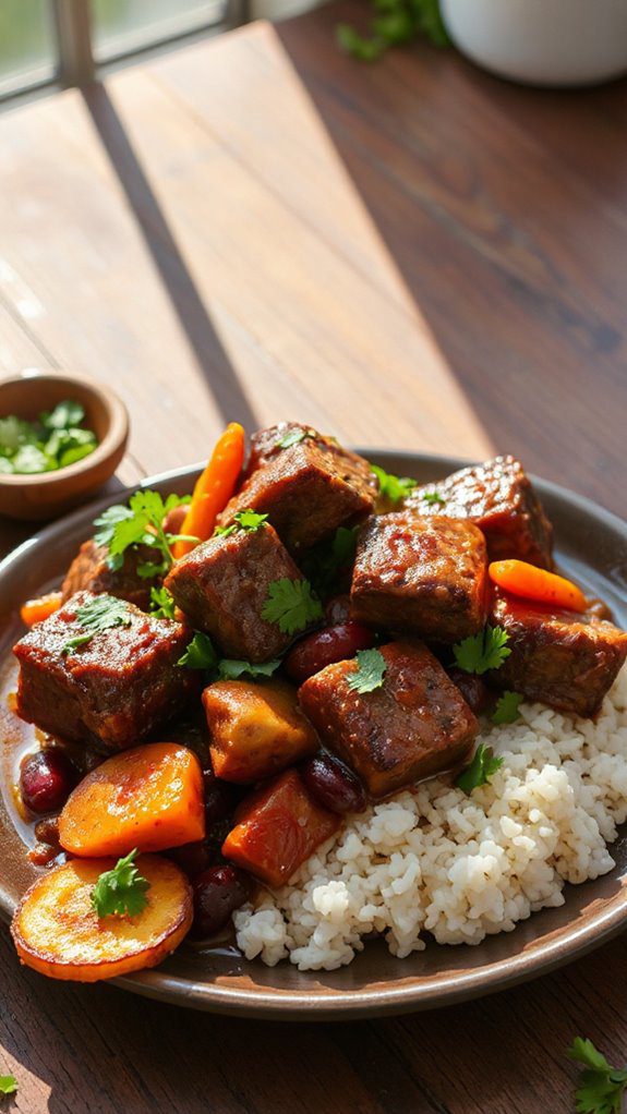 savory jamaican oxtail stew