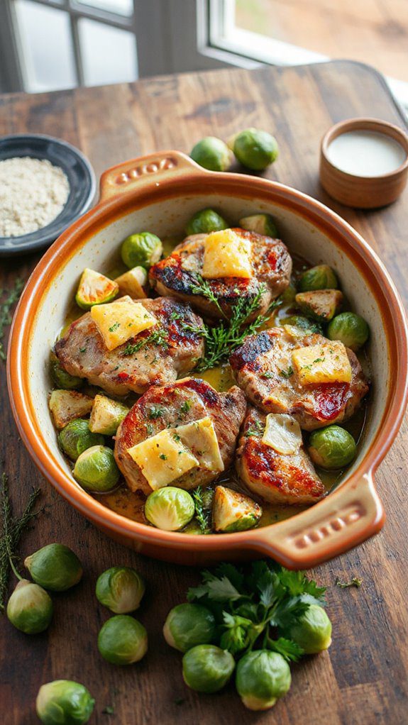 savory pork and vegetables