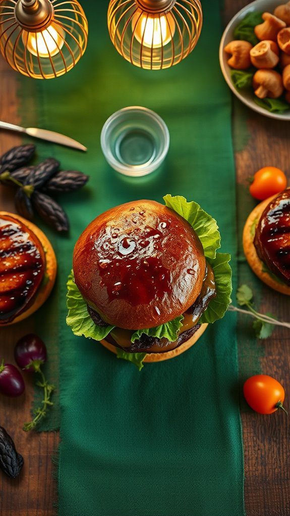 savory portobello mushroom patties