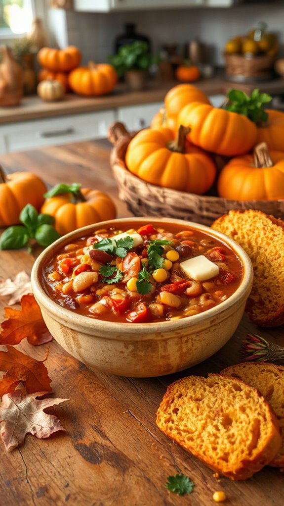 savory pumpkin chili recipe