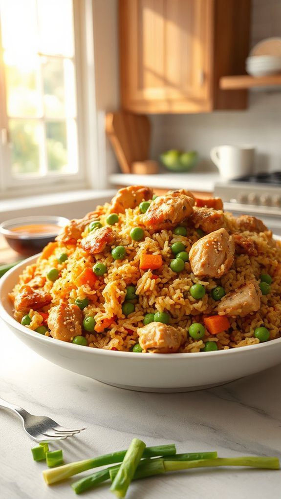 savory rice with chicken savory rice with chicken