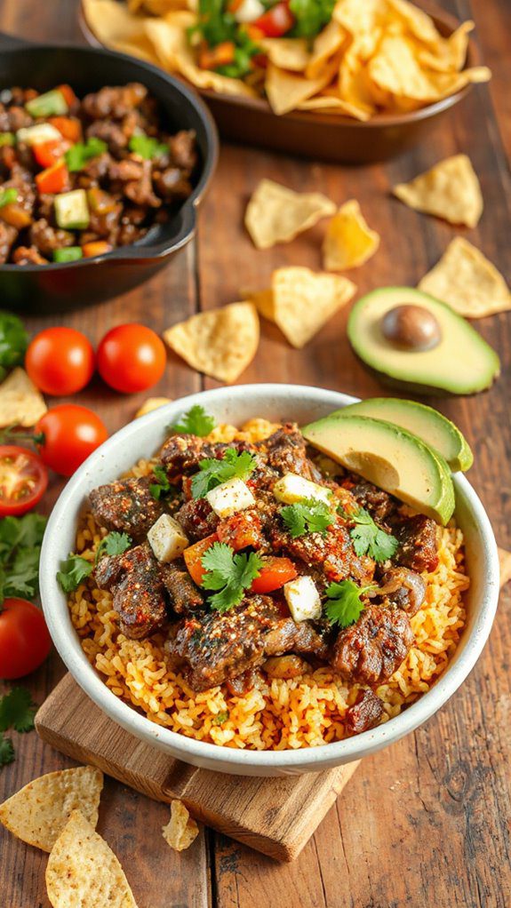 savory southwest beef dish