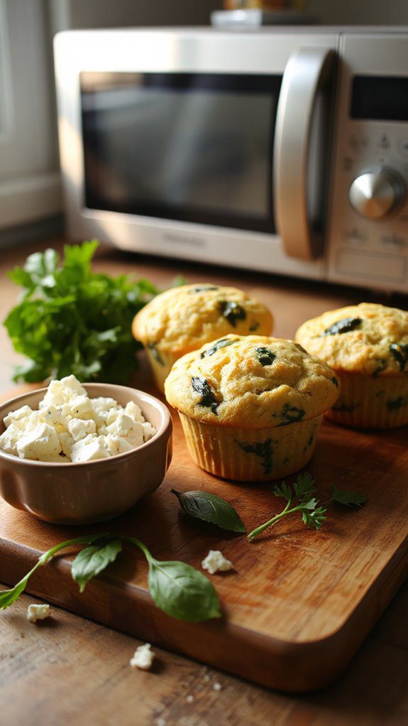 savory spinach feta muffins savory spinach feta muffins