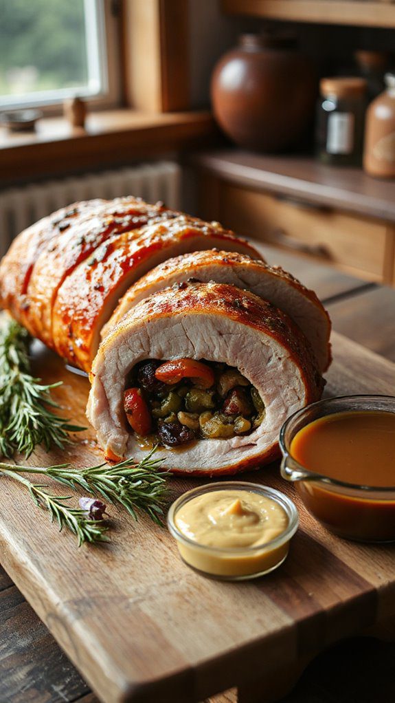 savory stuffed pork loin savory stuffed pork loin