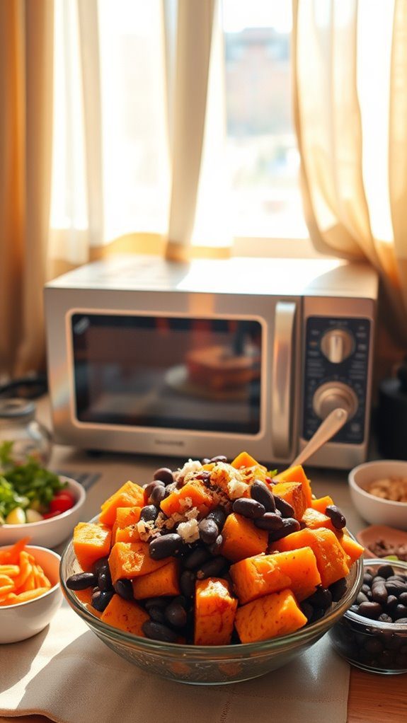 savory sweet potato bowl