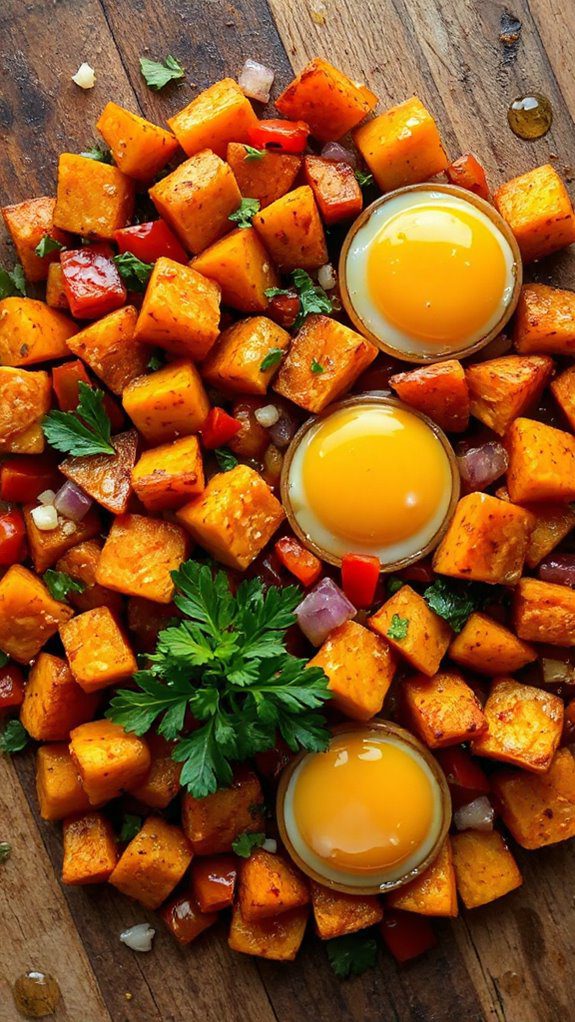 savory sweet potato dish