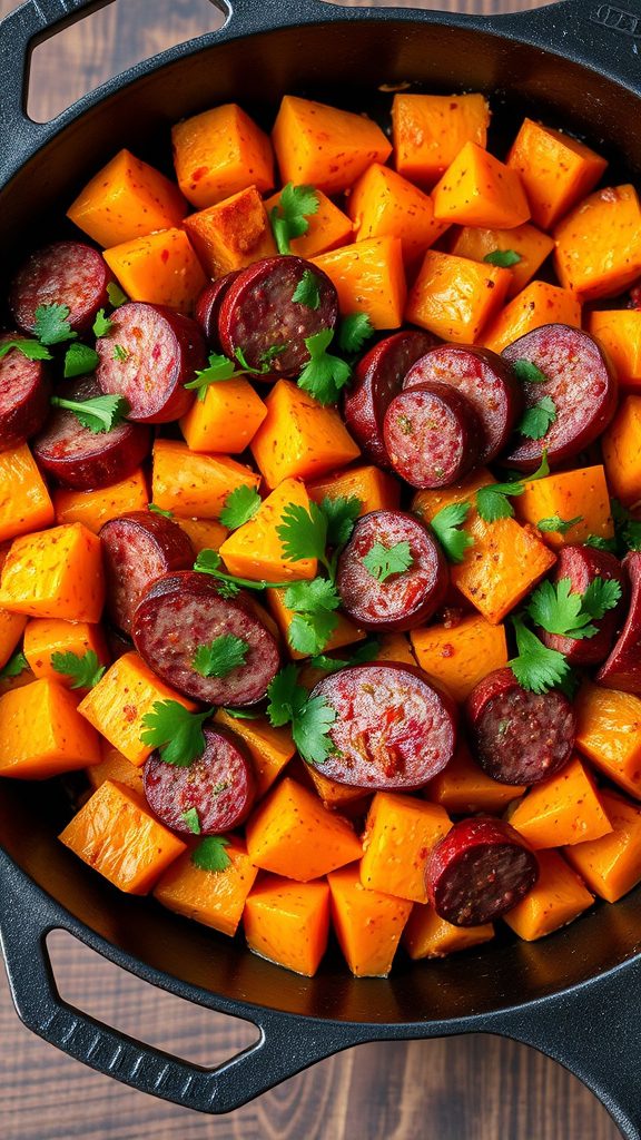 savory sweet potato dish