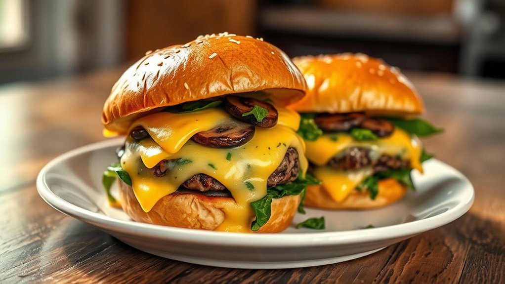 savory veggie burger recipe