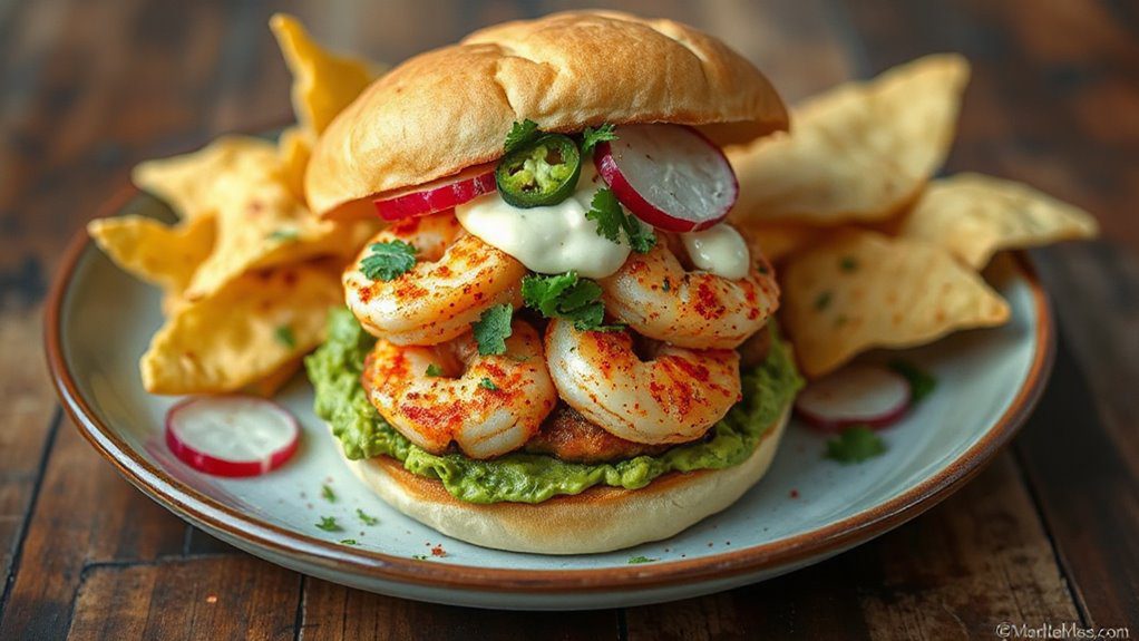 shrimp avocado burger recipe shrimp avocado burger recipe