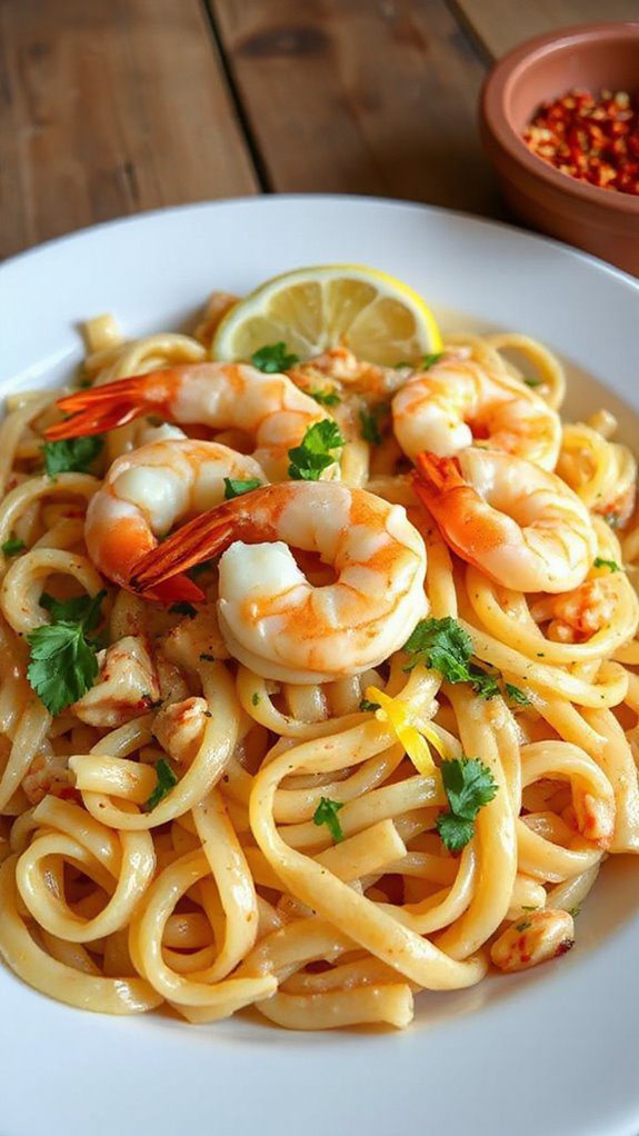 shrimp cooked in garlic butter