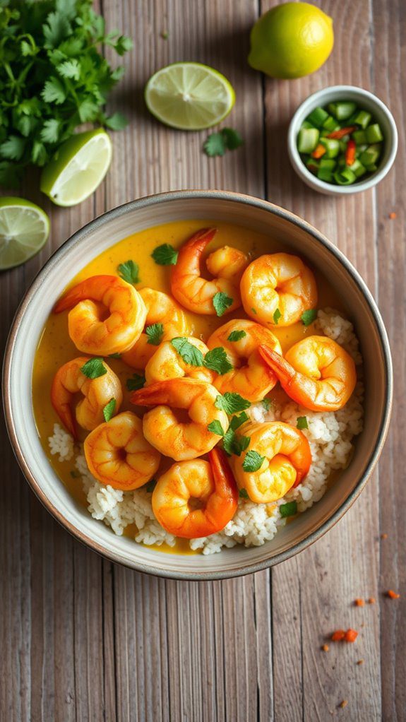 shrimp curry with cauliflower shrimp curry with cauliflower