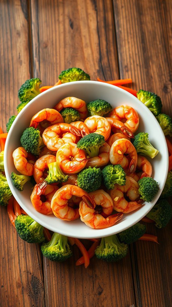 shrimp stir fry with vegetables