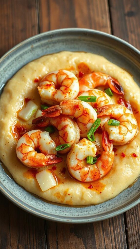 shrimp with flavorful grits shrimp with flavorful grits