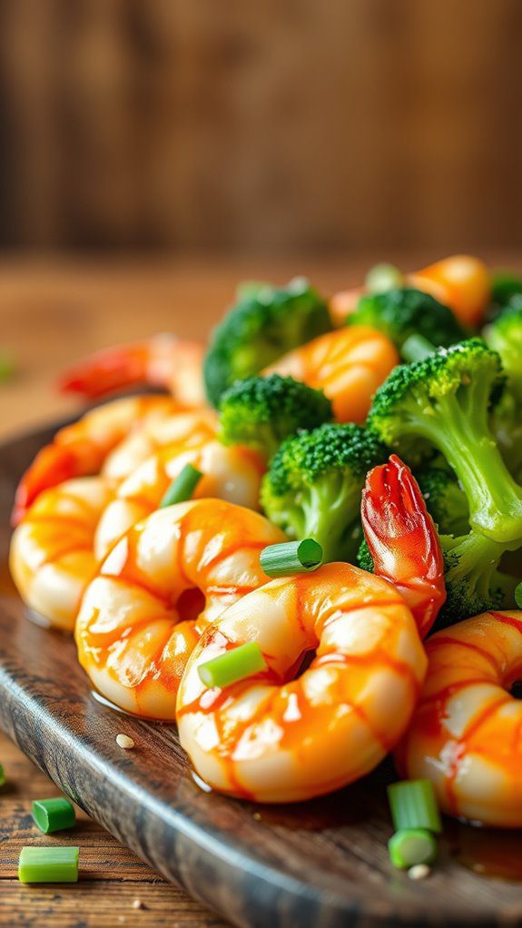 shrimp with honey garlic shrimp with honey garlic