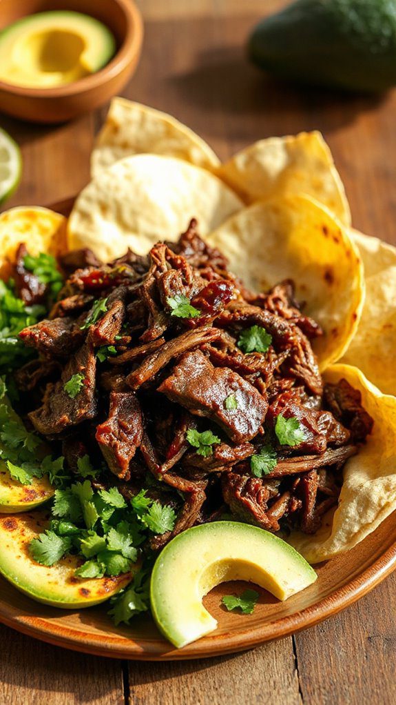 slow cooked seasoned beef slow cooked seasoned beef