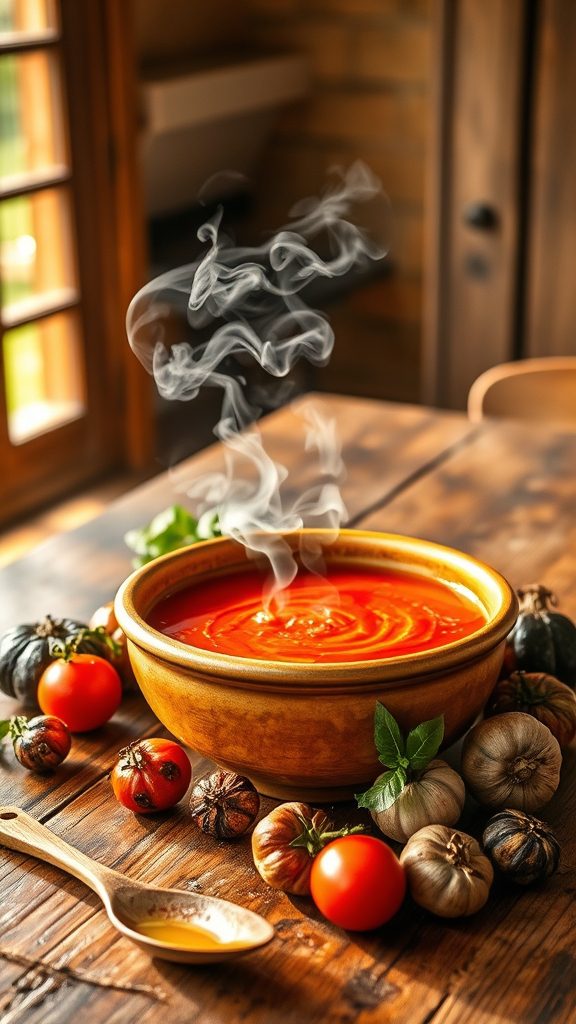 smoky roasted tomato delight smoky roasted tomato delight