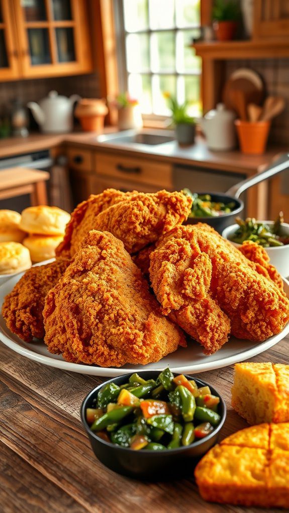 southern crispy fried chicken