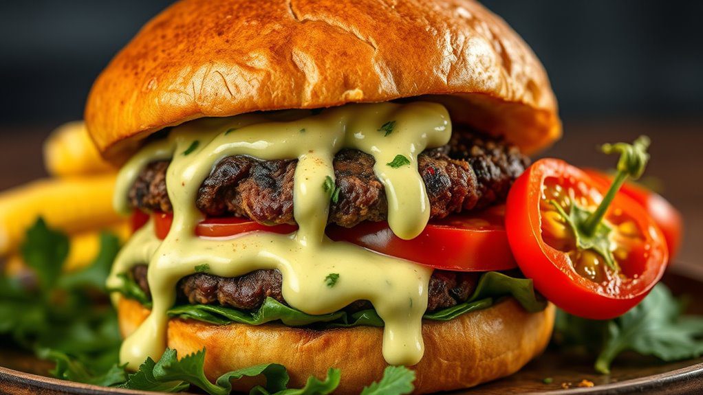 southwest black bean burger