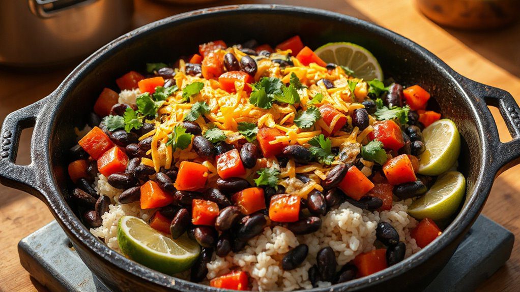 southwest black bean casserole