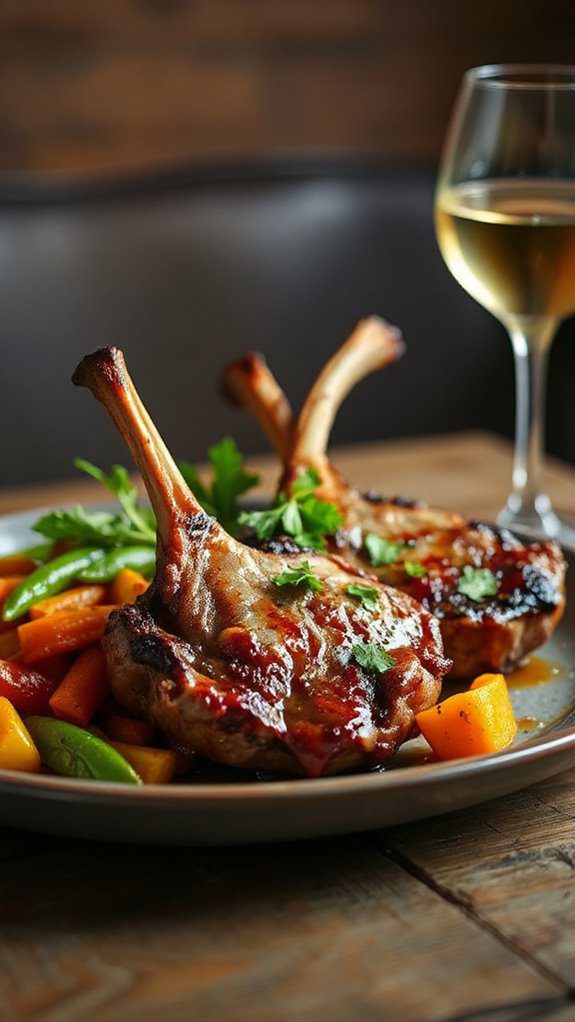 soy lavender honey lamb chops soy lavender honey lamb chops