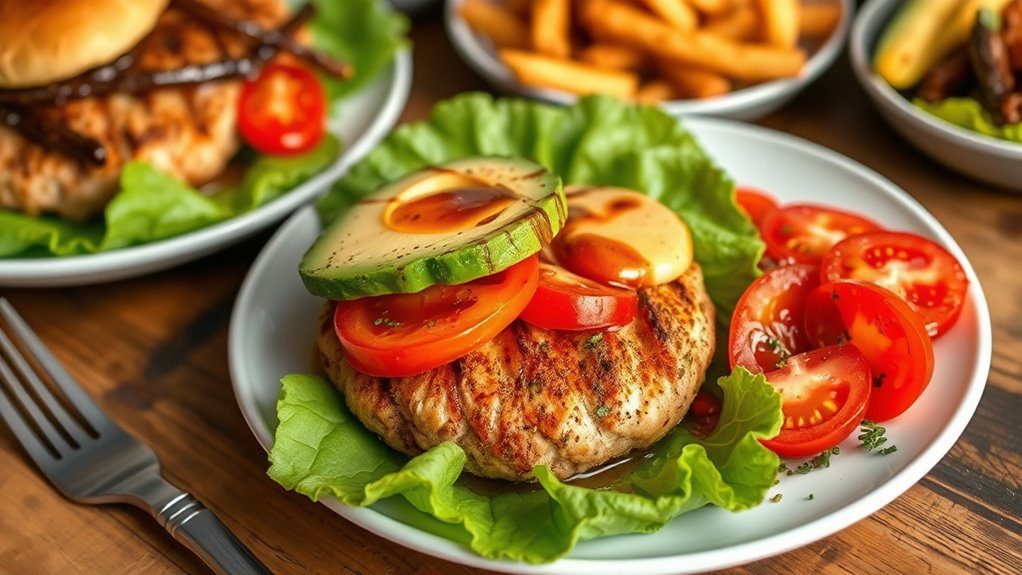 spiced turkey burger recipe
