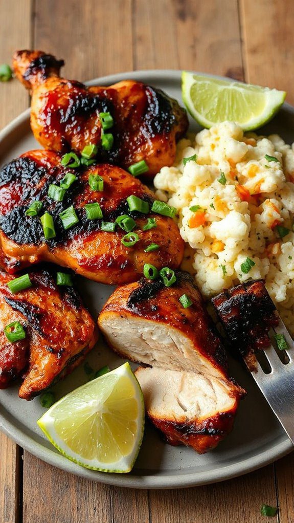 spicy caribbean chicken dish spicy caribbean chicken dish