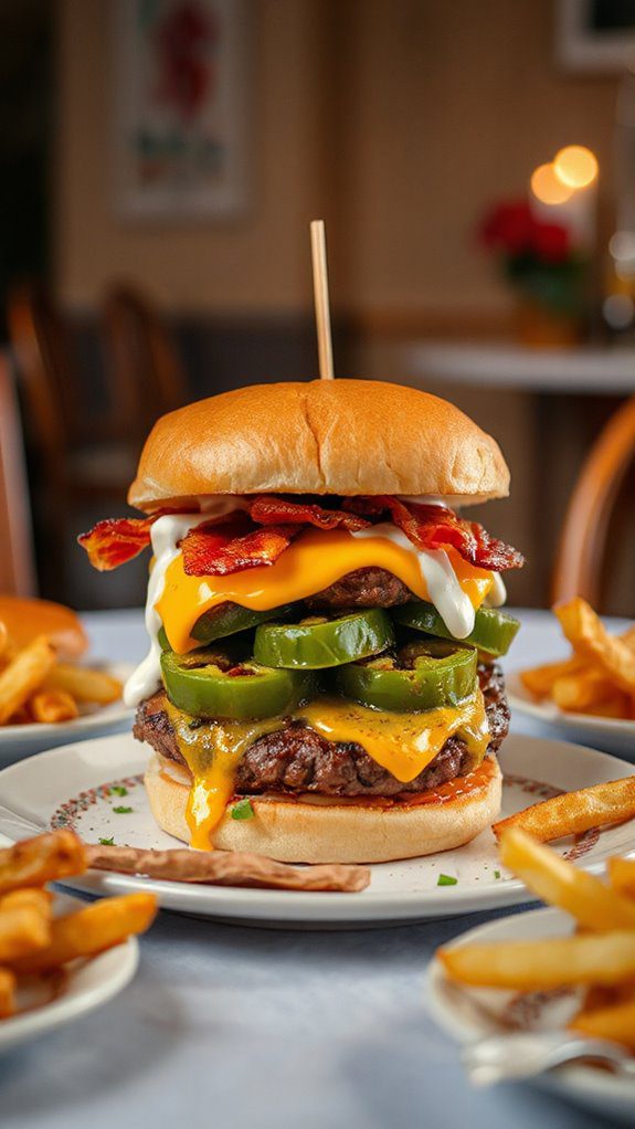 spicy cheesy burger delight spicy cheesy burger delight