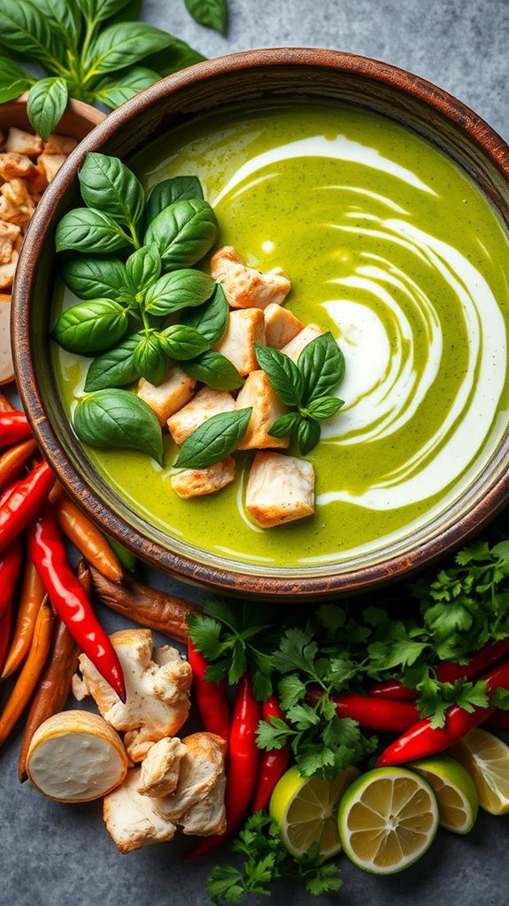 spicy chicken coconut curry