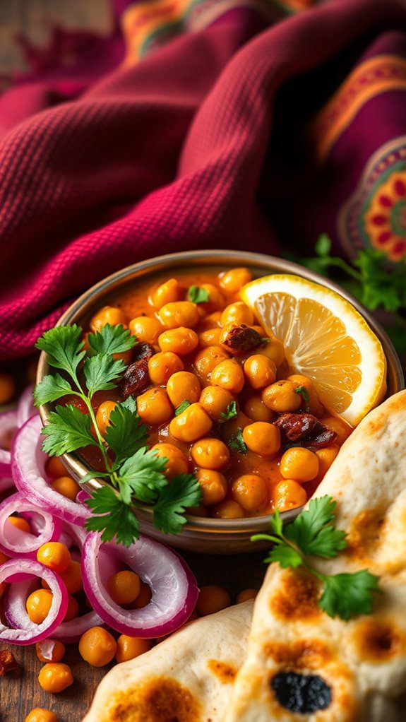 spicy chickpea curry recipe