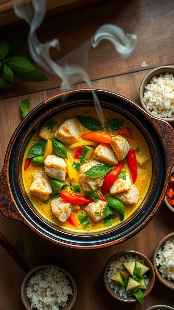 spicy coconut milk curry