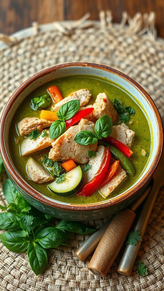 spicy coconut milk curry spicy coconut milk curry