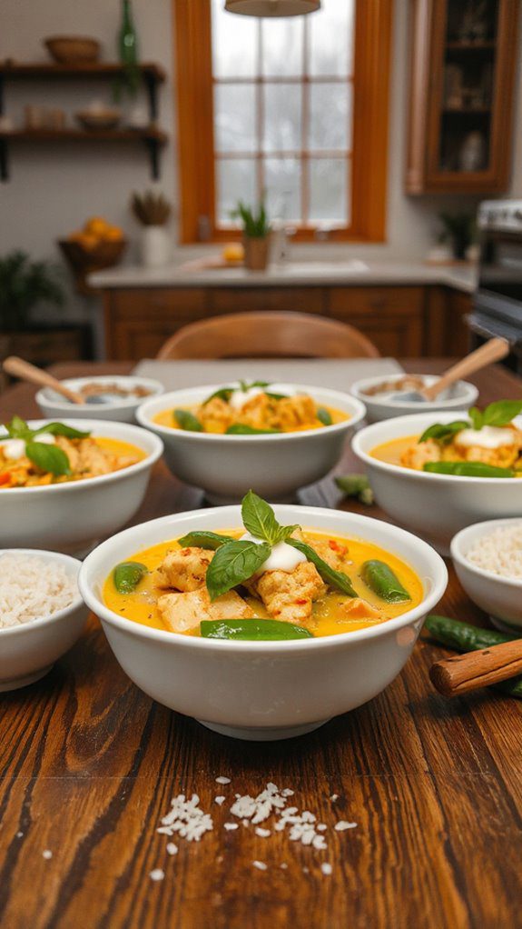 spicy coconut milk stew