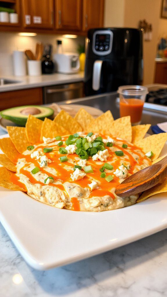 spicy creamy chicken appetizer