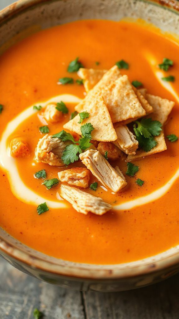 spicy creamy chicken soup spicy creamy chicken soup