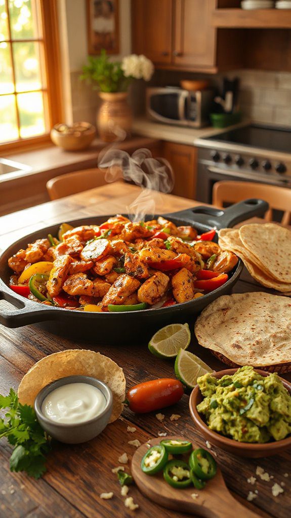 spicy grilled chicken wraps