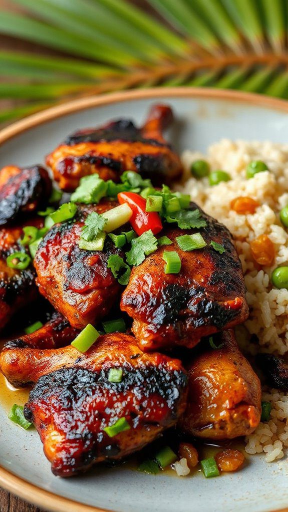 spicy jamaican grilled chicken